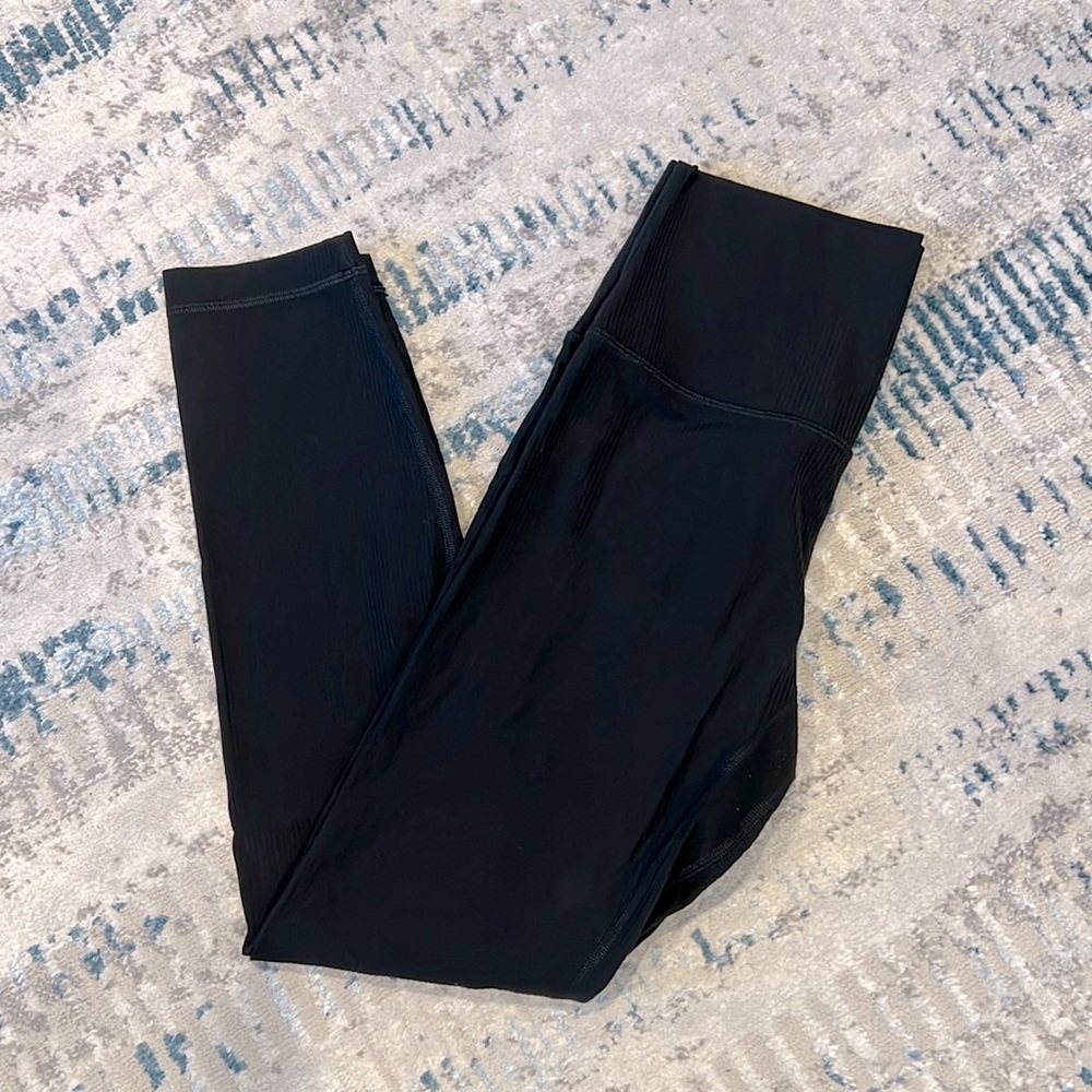 Lululemon Ribbed Align High Rise Leggings 25